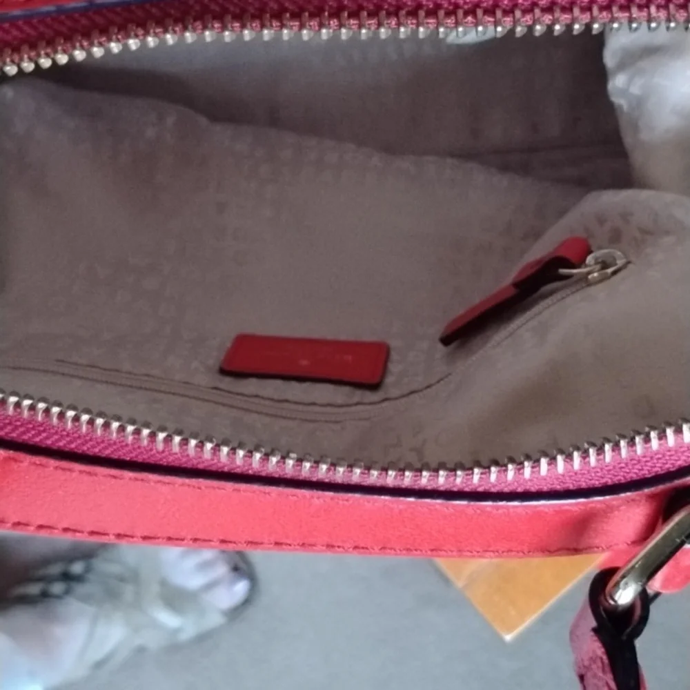 Kate Spade Red Leather Satchel - Picture 7 of 13